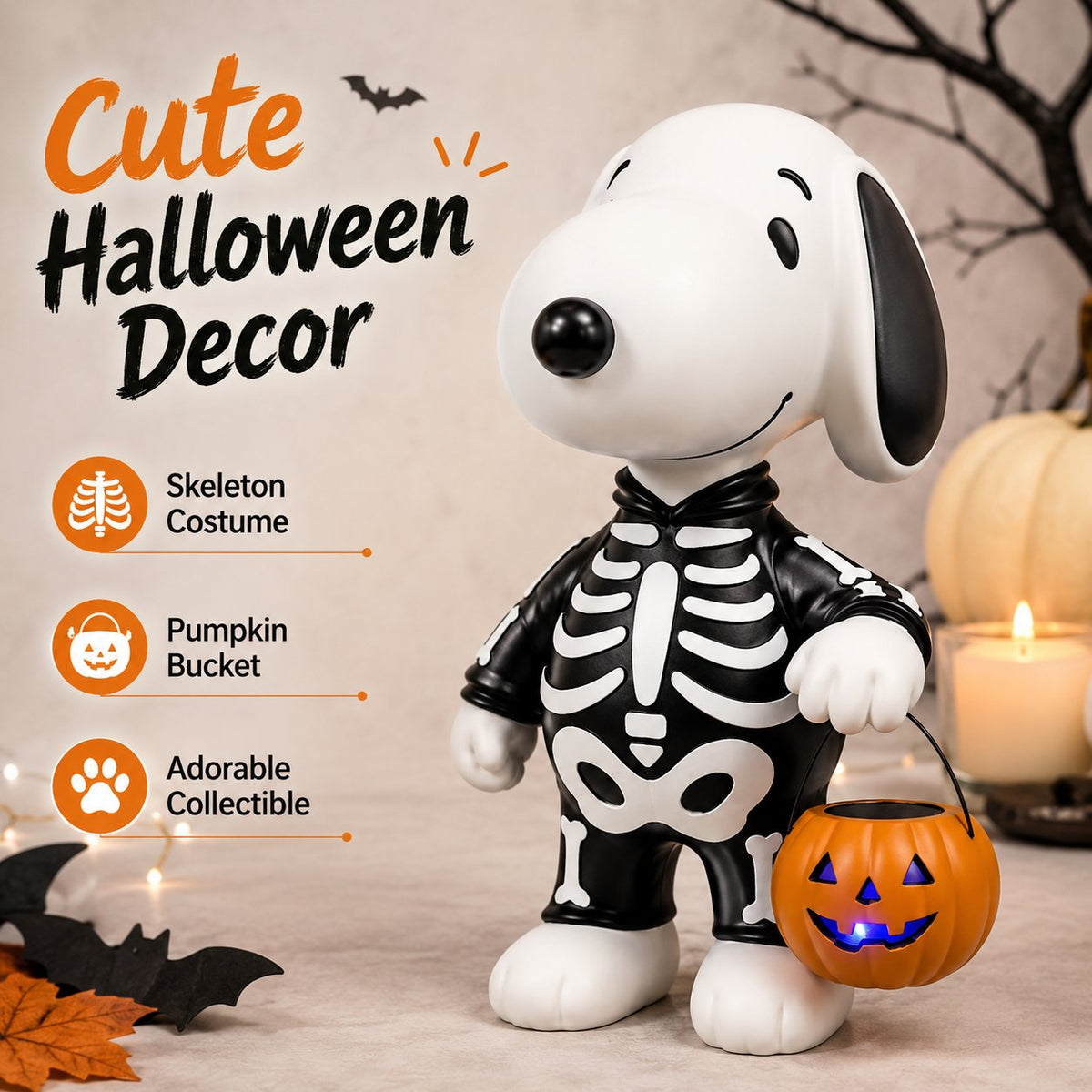 π Light Up Halloween with the Cutest Skeleton Pup! πΆβ¨
