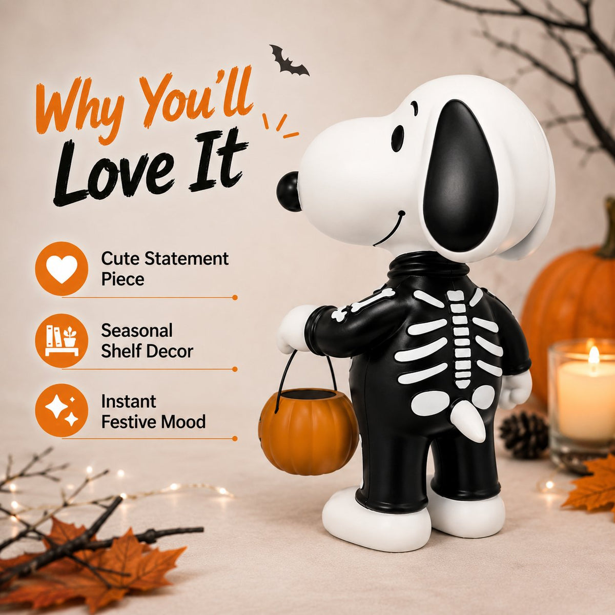 π Light Up Halloween with the Cutest Skeleton Pup! πΆβ¨