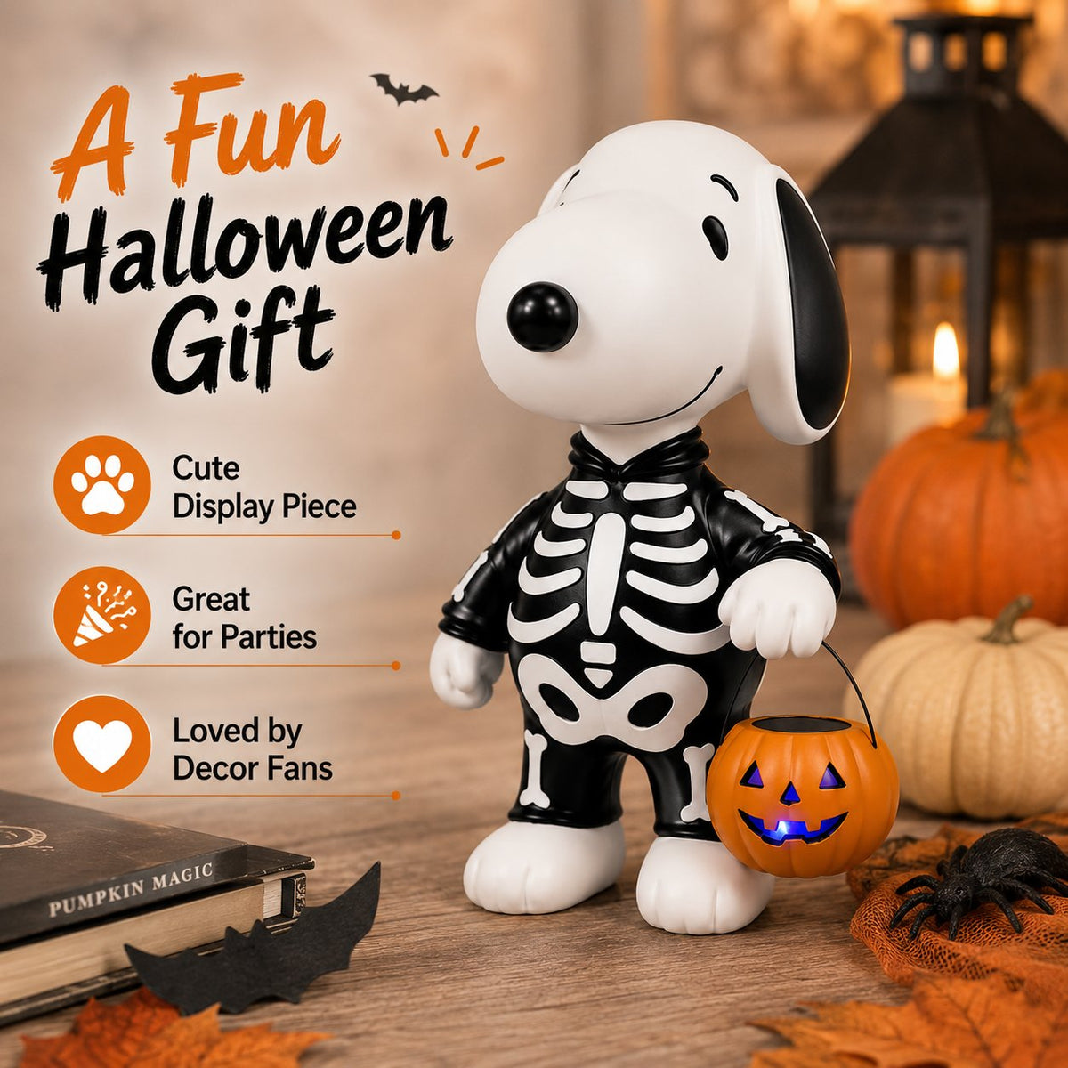 π Light Up Halloween with the Cutest Skeleton Pup! πΆβ¨
