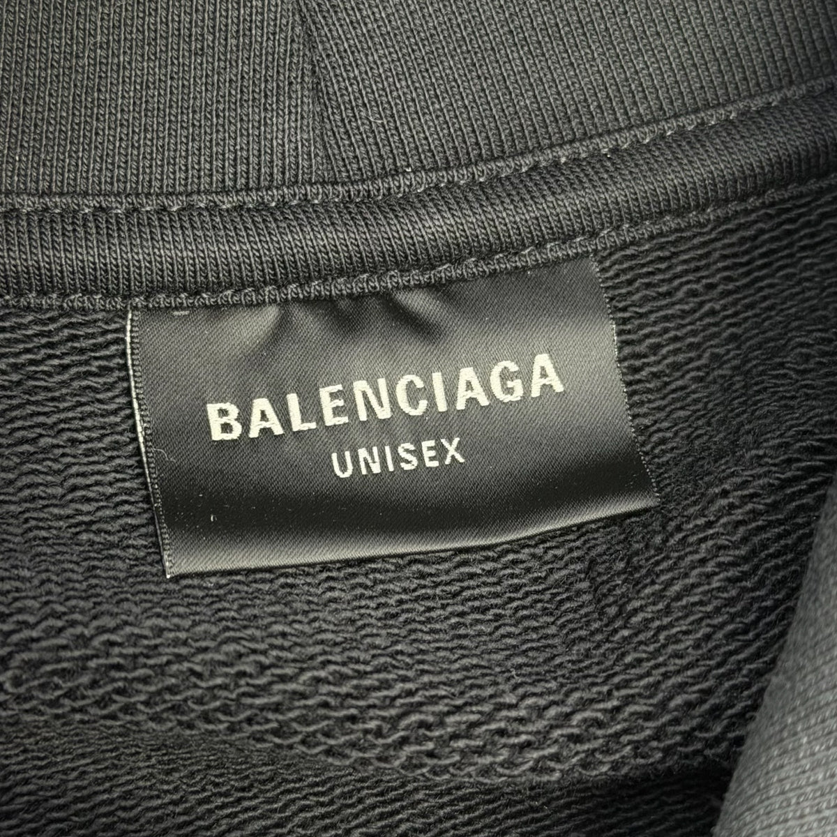 Balenciaga Paris Strass Cropped Hoodie Women