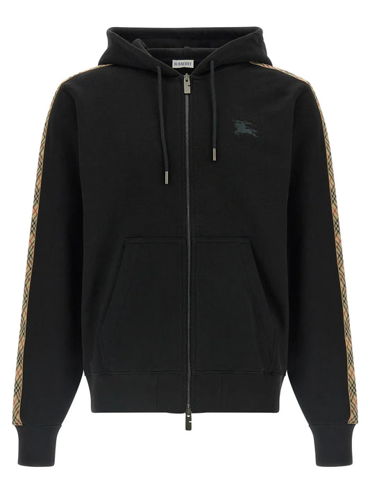 Burberry Black Cotton Sweatshirt