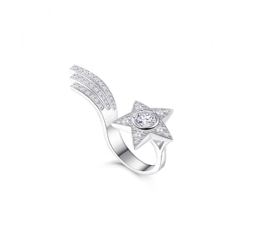 18K  Chanel Comete Diamonds Ring
