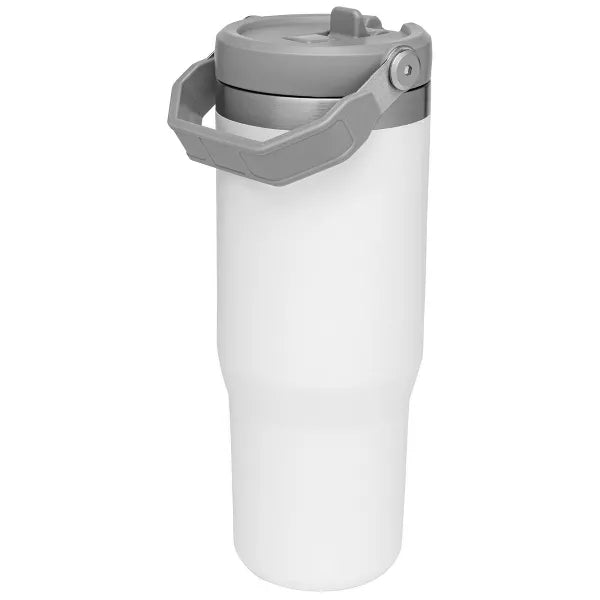 Stanley 30 oz Stainless Steel Ice Flow Flip Straw Tumbler