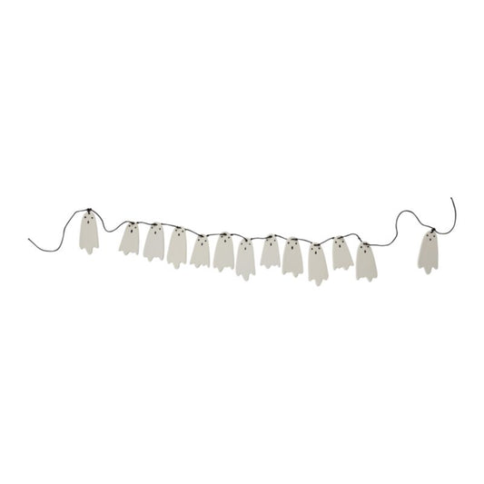 Spooky Ghost Ceramic Garland