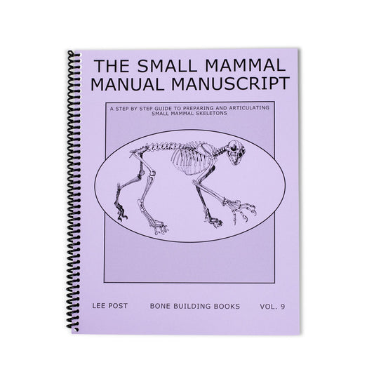 The Small Mammal Manual Manuscript Book (Vol. 9)