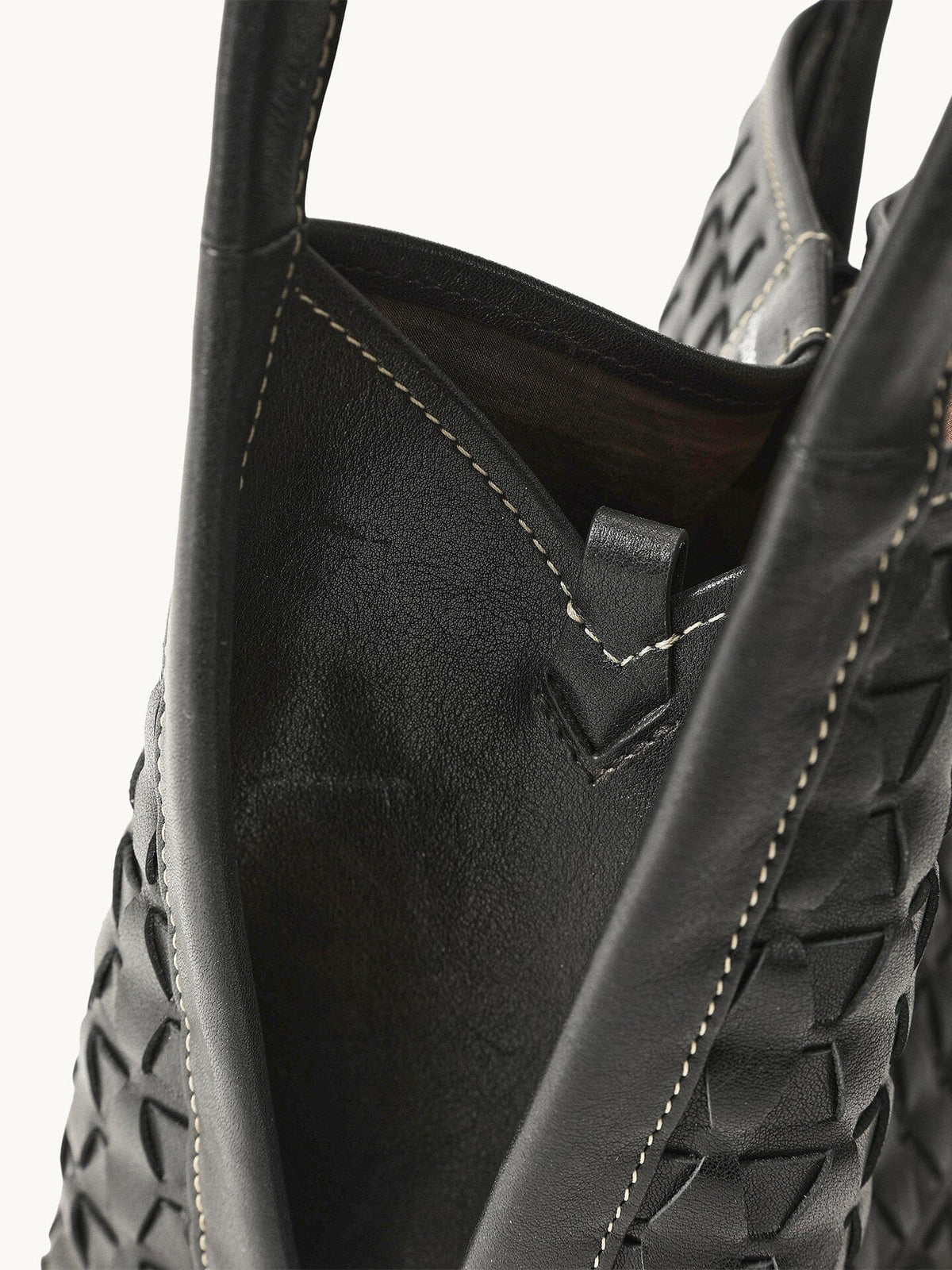 Lattice Bucket Bag